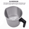 32oz Stainless Steel Candle Making Pouring Pot Easy Wax Melting Pot 6