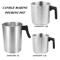 32oz Stainless Steel Candle Making Pouring Pot Easy Wax Melting Pot 7