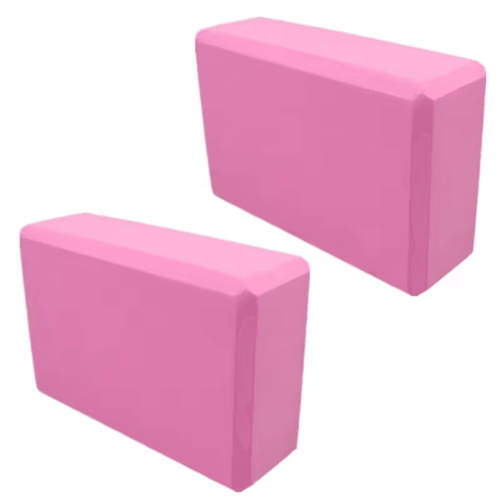 FlexSupport EVA Yoga Blocks Set Lightweight Yoga Blocks For Stability 6