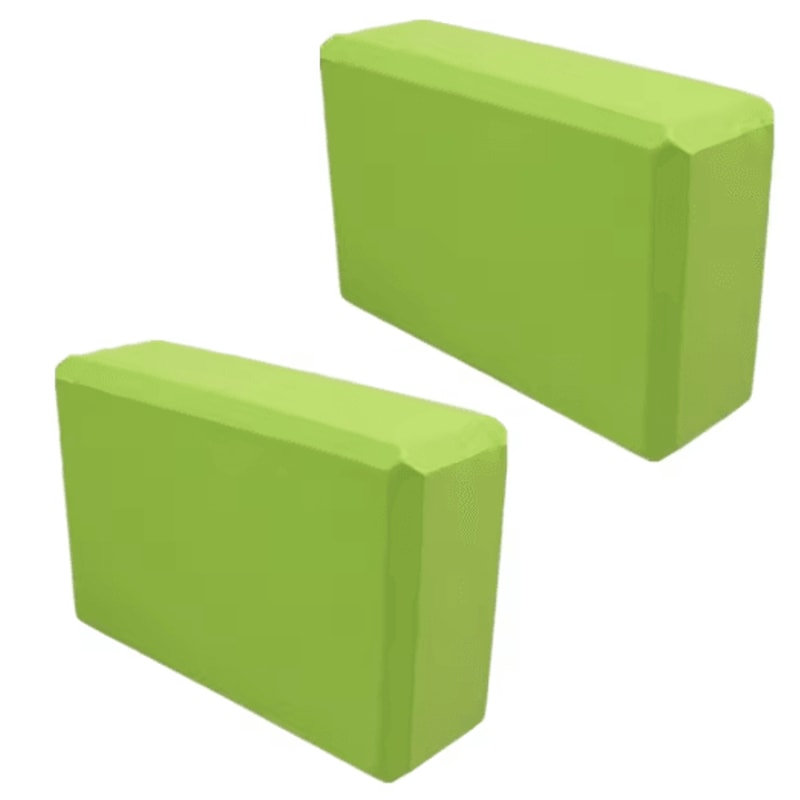 FlexSupport EVA Yoga Blocks Set Lightweight Yoga Blocks For Stability 7