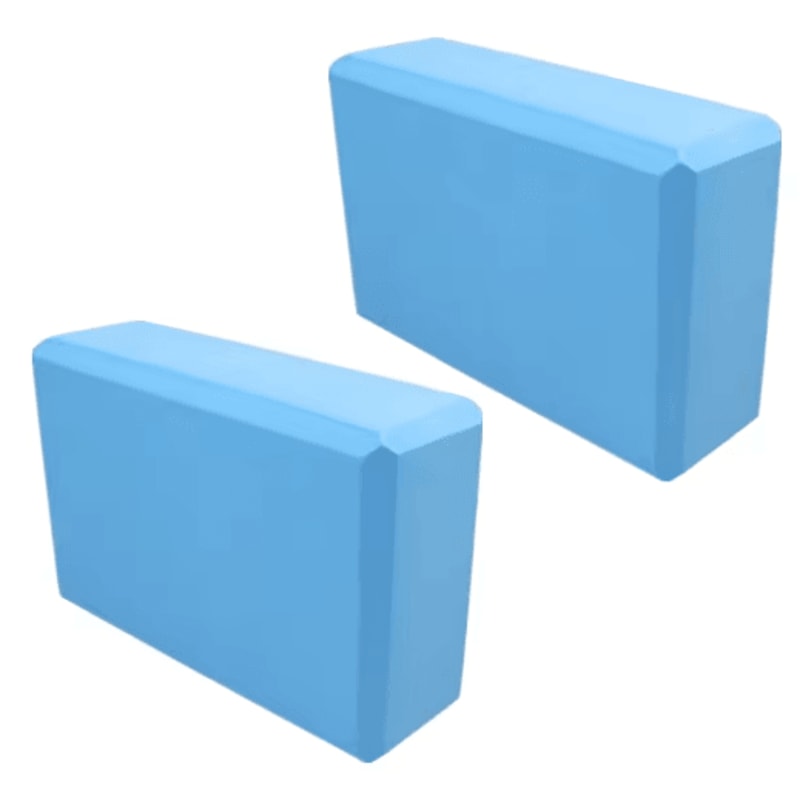 FlexSupport EVA Yoga Blocks Set Lightweight Yoga Blocks For Stability 8