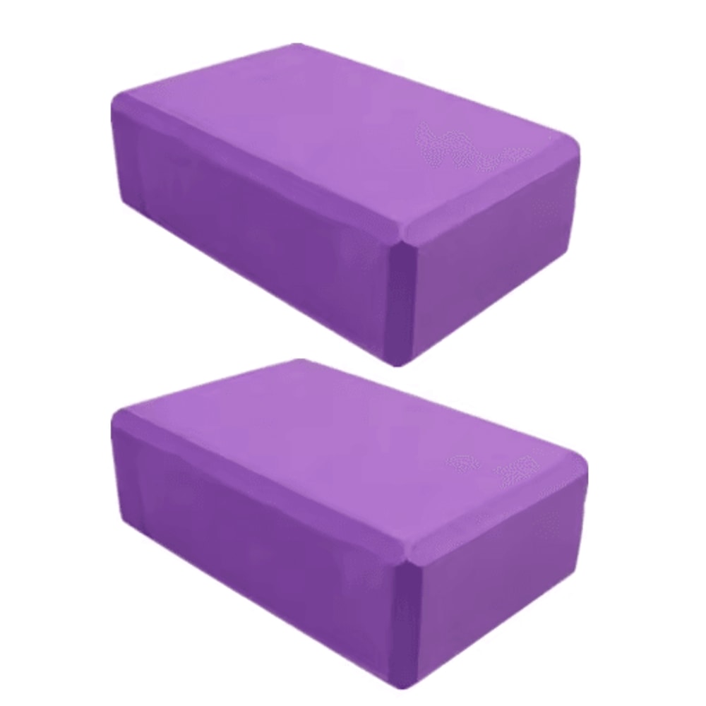 FlexSupport EVA Yoga Blocks Set Lightweight Yoga Blocks For Stability 9