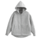 HH Autumn Women Gray Jacket With Hood Long Sleeve Big Pocket Zipper Jacket Coat Woman Loose Casual 2
