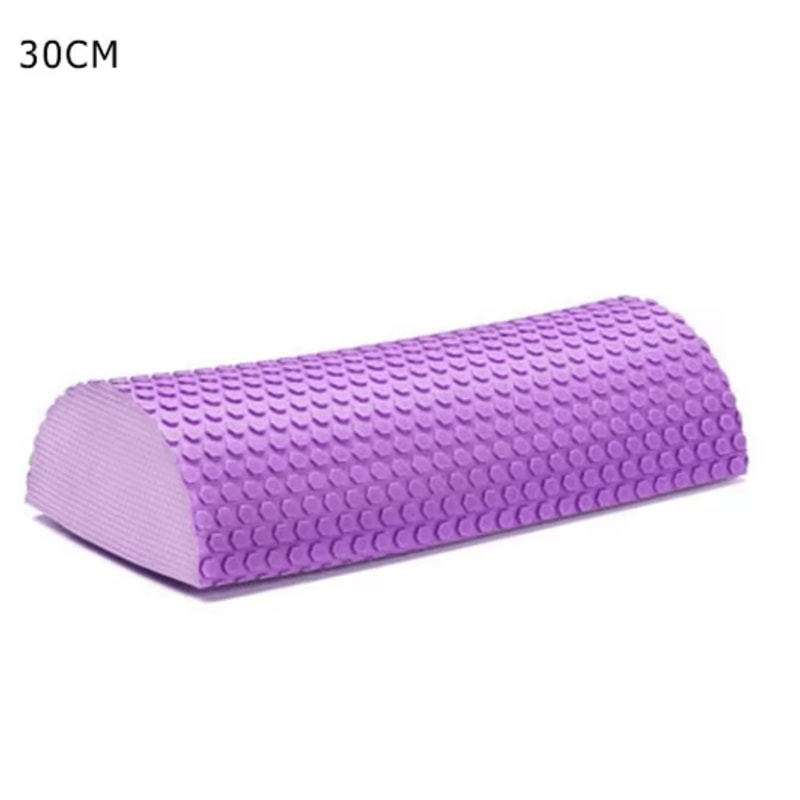 30cm Half Round EVA Foam Roller For Massage Balance Muscle Recovery 3