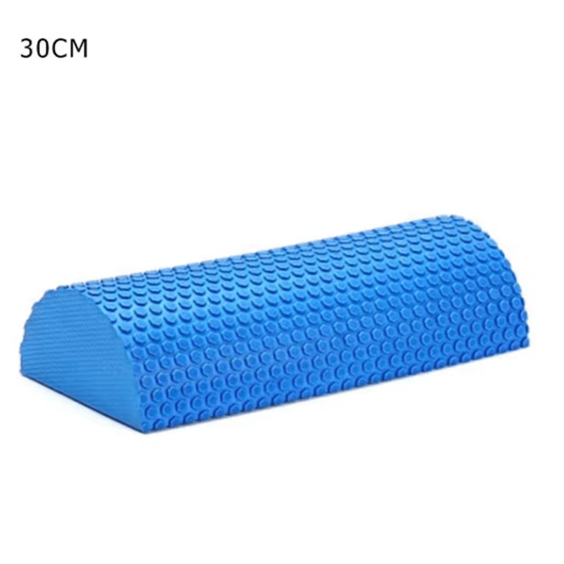 30cm Half Round EVA Foam Roller For Massage Balance Muscle Recovery 4
