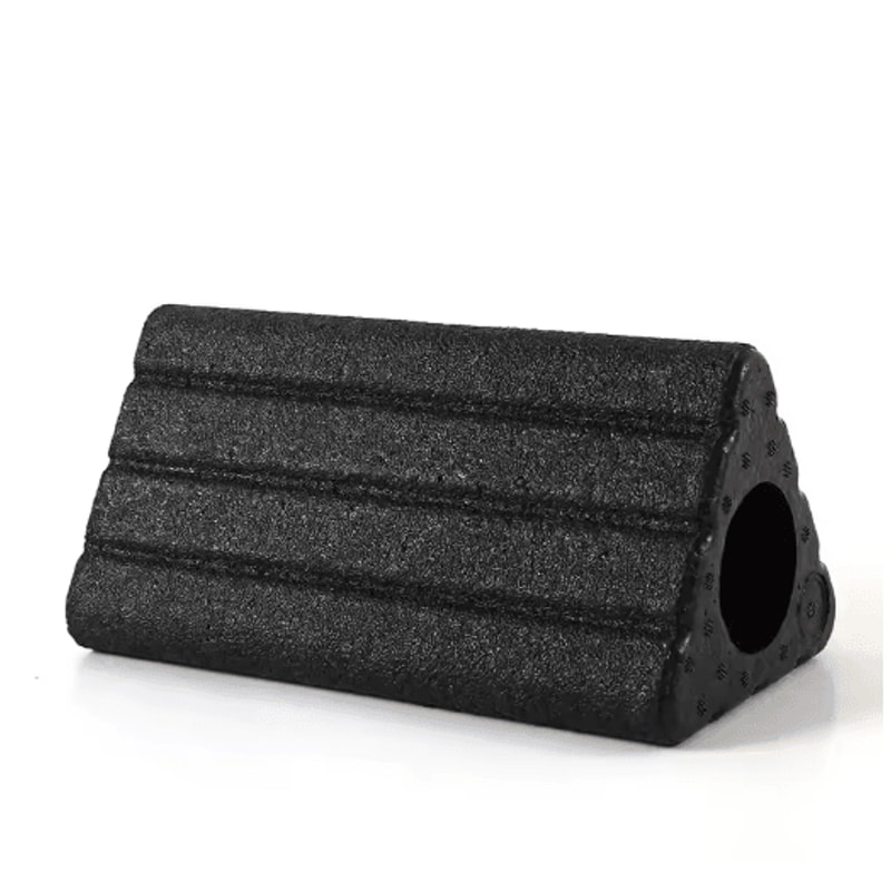High Density Triangle Yoga Block And Foam Roller For Balance Stretching Core Training 5