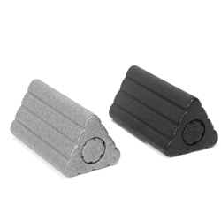 high density triangle yoga block and foam roller for balance stretching & core training