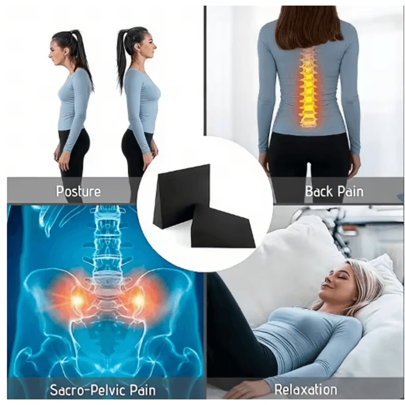 EVA Foam Yoga Wedge Slant Board For Calf Stretching And Lower Leg Strength 0