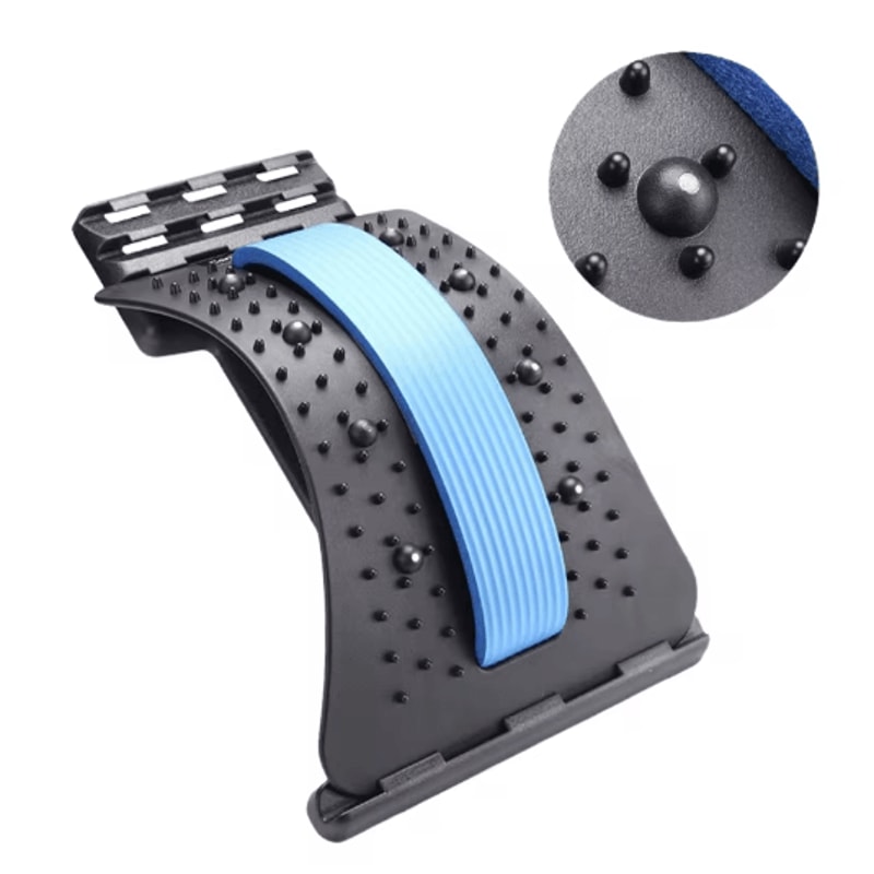 Adjustable Back Stretcher For Lumbar Support Spine Alignment Pain Relief 3