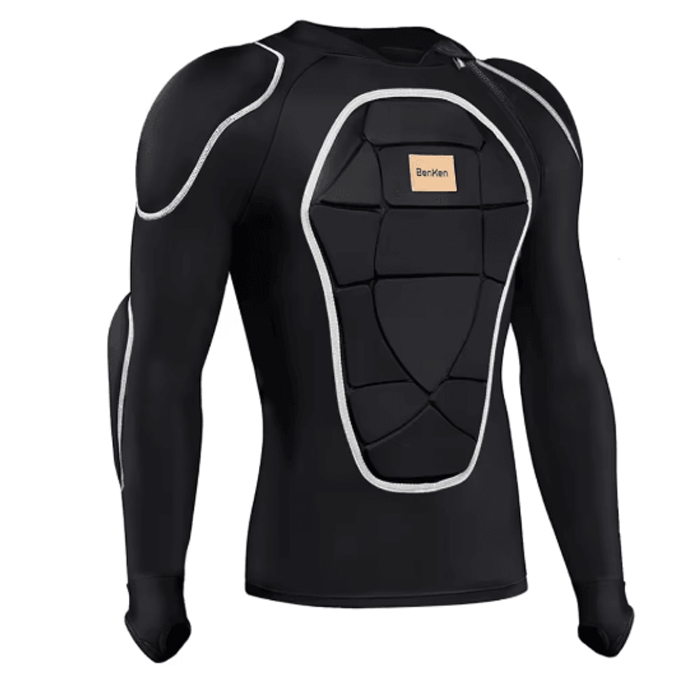 Winter Protective Ski Jacket With Built In Armor For Snowboarding Motorcycle Riding 1