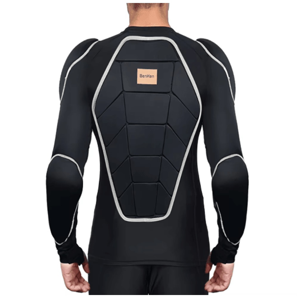 Winter Protective Ski Jacket With Built In Armor For Snowboarding Motorcycle Riding 4