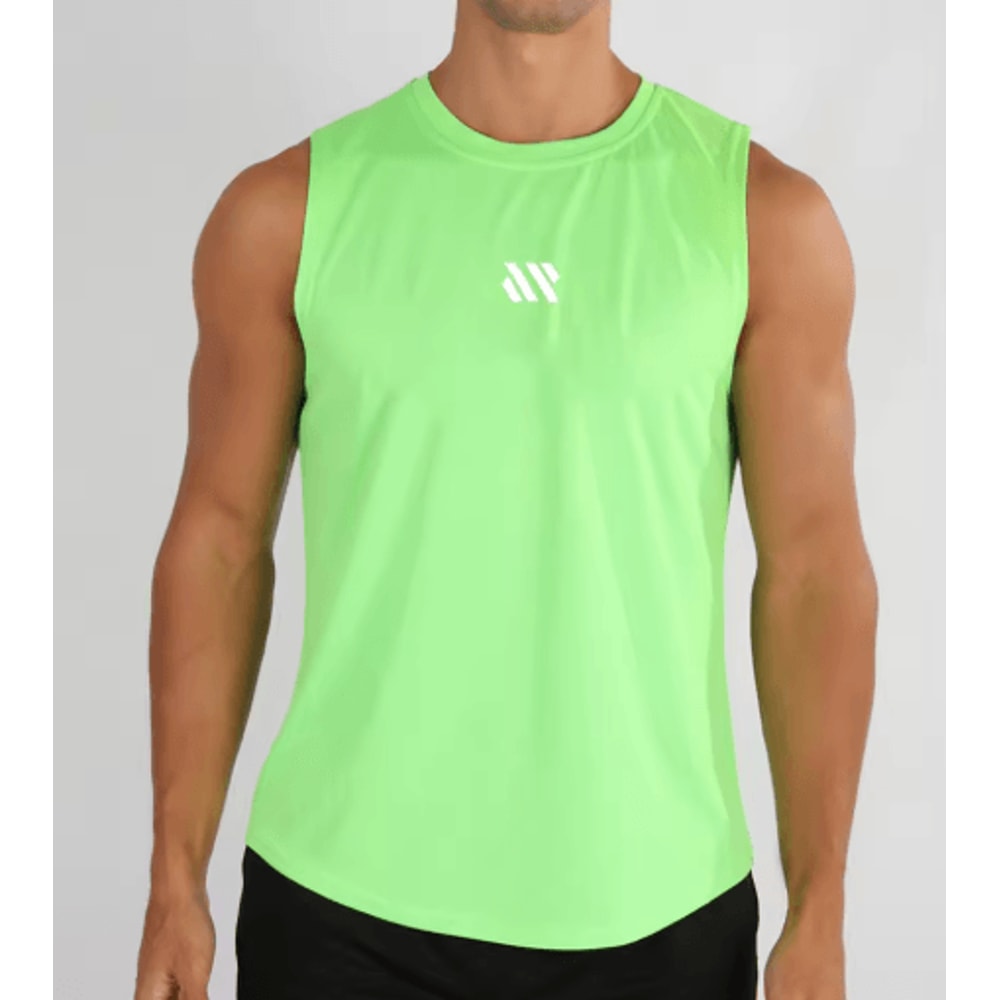 Mens Quick Dry Mesh Gym Vest For Bodybuilding Running Training 9