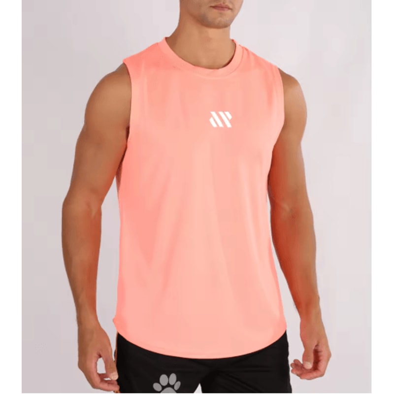 Mens Quick Dry Mesh Gym Vest For Bodybuilding Running Training 7