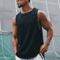 Mens Quick Dry Running Tank Top Loose Fit Marathon Training Vest 9
