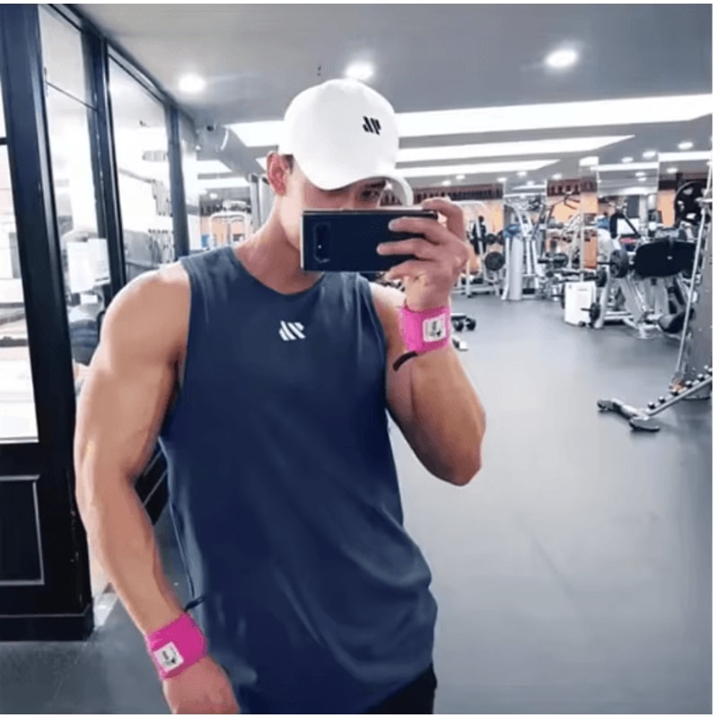 Mens Breathable Mesh Gym Tank Top Quick Dry Fitness Running Vest 8