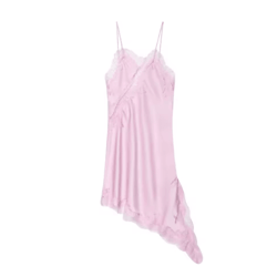 womens lace backless midi dress y2k v neck cami party & evening dress