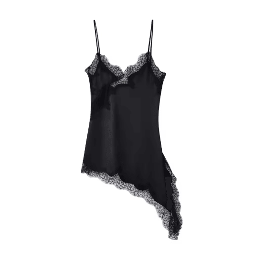 Womens Lace Backless Midi Dress Y2K V Neck Cami Party Evening Dress 5