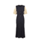 French Elegant Knitted Mermaid Dress Slimming Hollow Fish Tail Midi Dress 6