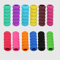 30PCS Soft Sponge Pencil Grips For Kids AntiSlip Handwriting Finger Support Set 2