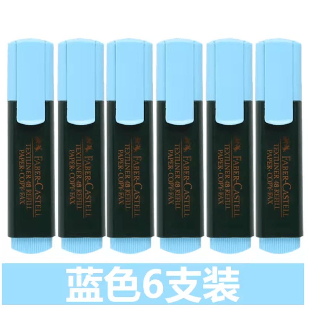 FaberCastell Fluorescent Highlighter Pens Candy Color Textliner Markers Set 1