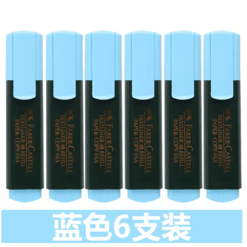 FaberCastell Fluorescent Highlighter Pens Candy Color Textliner Markers Set 1