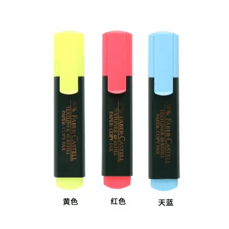 FaberCastell Fluorescent Highlighter Pens Candy Color Textliner Markers Set 2