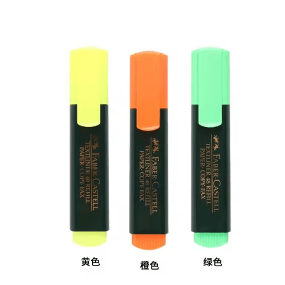 FaberCastell Fluorescent Highlighter Pens Candy Color Textliner Markers Set 7