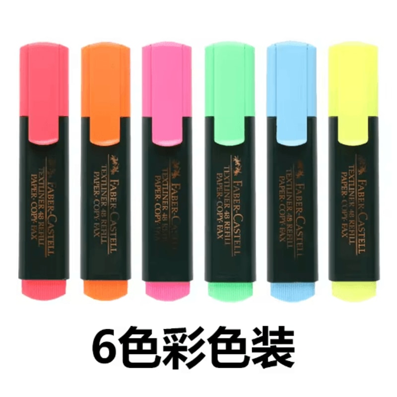 FaberCastell Fluorescent Highlighter Pens Candy Color Textliner Markers Set 11