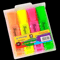Colorful Fluorescent Highlighter Set 46 Color Chisel Tip Art Study Markers 1