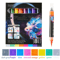8Color Metallic Glitter Brush Pens Paint Marker Set For Art Craft 1