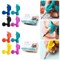 Cartoon Silicone Pencil Grip Set 4PCS Writing Posture Corrector For Kids 0