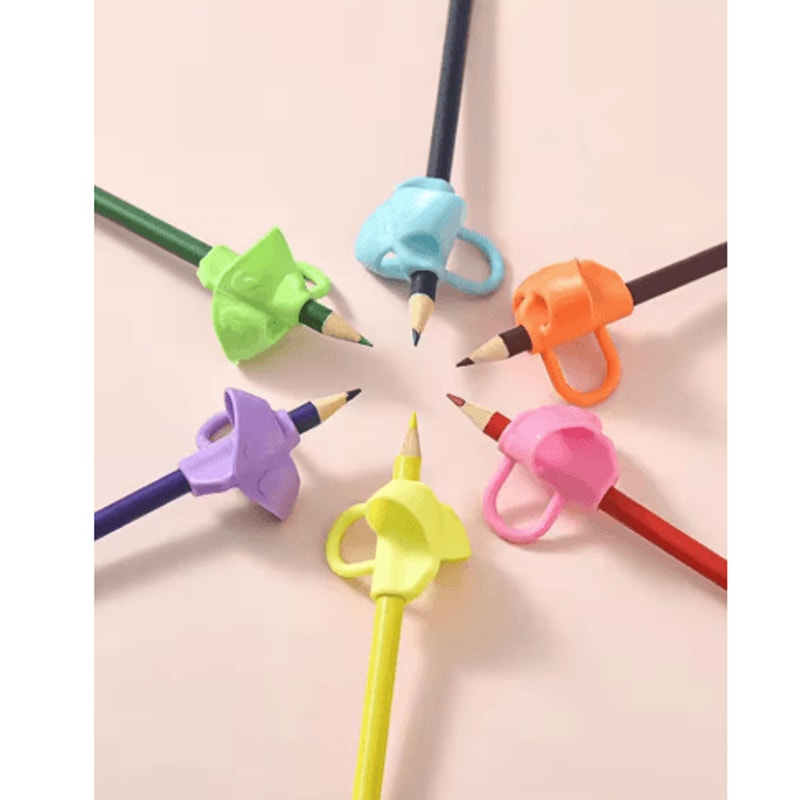 20PCS ThreeFinger Pencil Grip Set Handwriting Correction Posture Training Aid 1