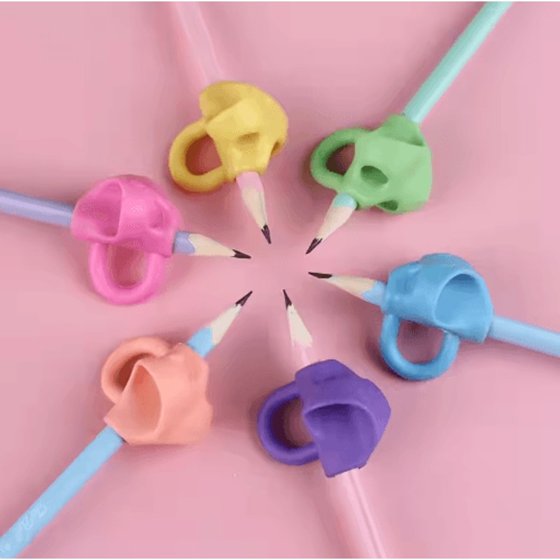 20PCS ThreeFinger Pencil Grip Set Handwriting Correction Posture Training Aid 5