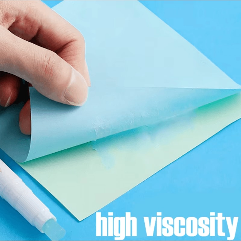 Deli Refillable Glue Stick Quick Dry NonToxic Washable Adhesive 5