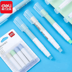 deli refillable glue stick – quick dry non-toxic washable adhesive