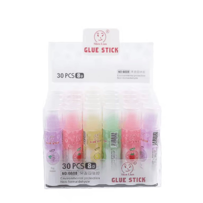 Cartoon NonToxic Glue Sticks Set Strong Adhesive School Craft Essential 3pcs 1