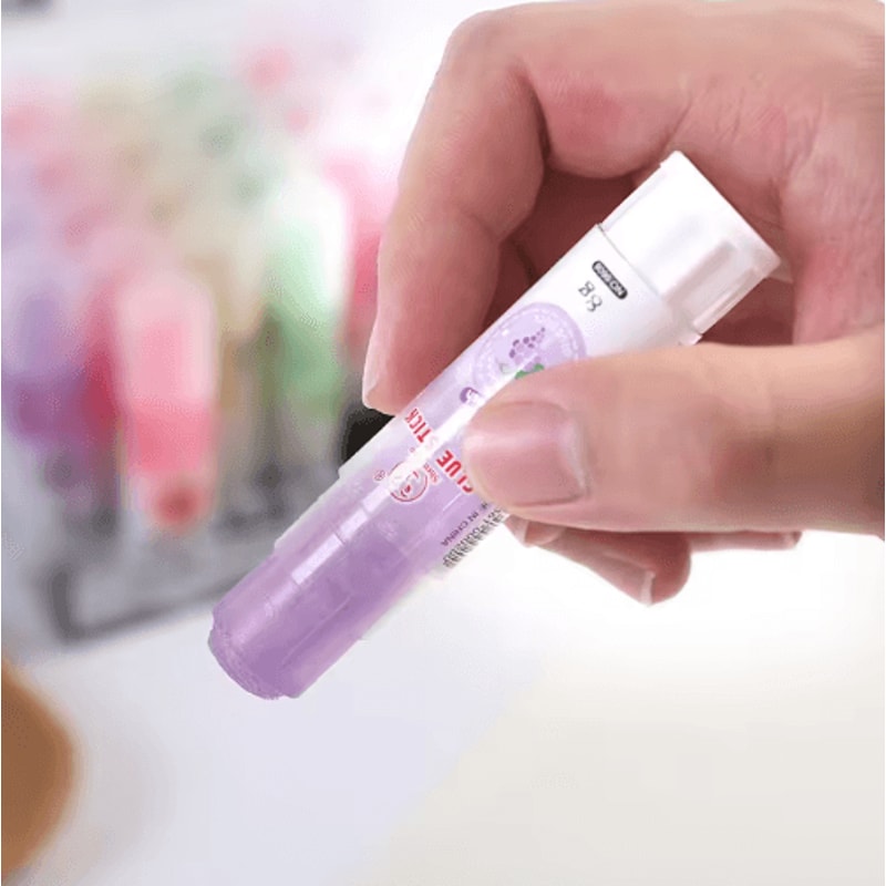 Cartoon NonToxic Glue Sticks Set Strong Adhesive School Craft Essential 3pcs 2