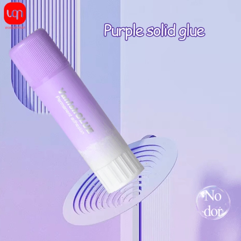 Purple Color Changing Glue Stick High Viscosity School Craft Essential 136pcs 6