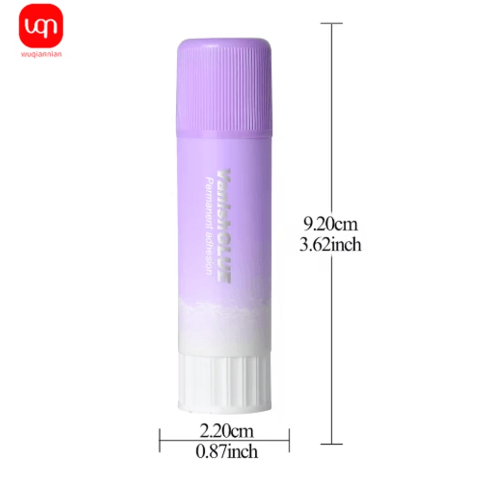 Purple Color Changing Glue Stick High Viscosity School Craft Essential 136pcs 7