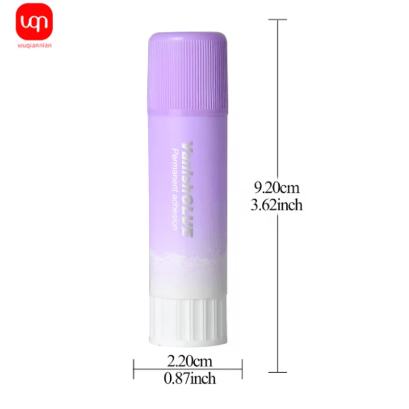 Purple Color Changing Glue Stick High Viscosity School Craft Essential 136pcs 7