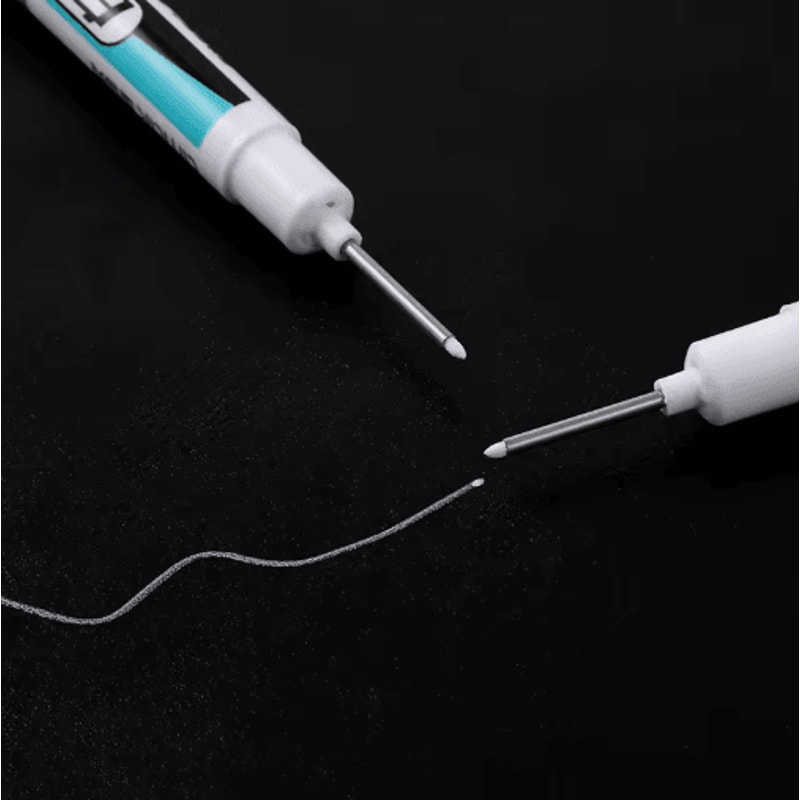 Precision White Oil Marker Waterproof Fine Tip Permanent Paint Pen 5