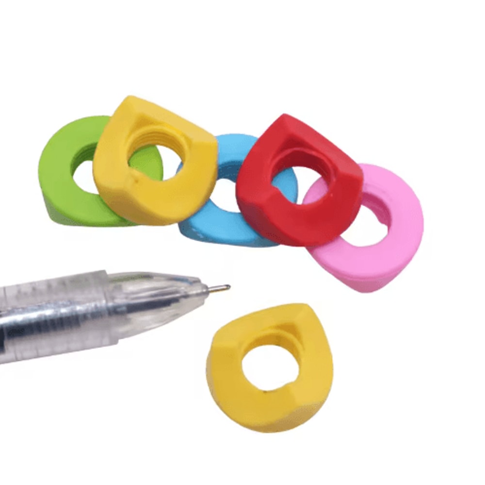 Ergonomic Silicone Pen Grip Set Writing Posture Correction Holder 20pcs 2