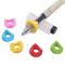 Ergonomic Silicone Pen Grip Set Writing Posture Correction Holder 20pcs 5