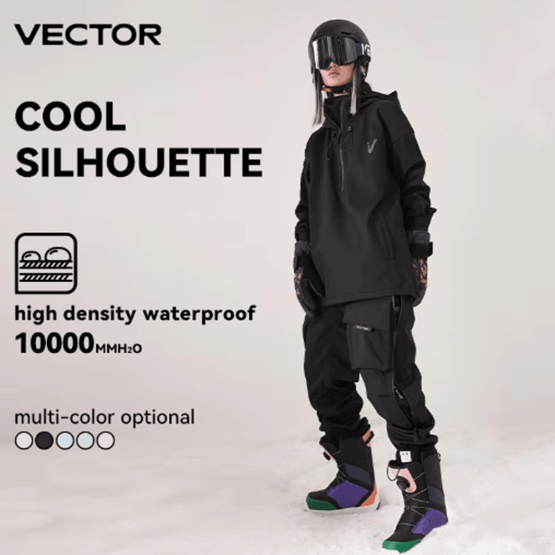 All Weather Ski Jacket And Pants Set Waterproof Windproof Snowboard Suit 19