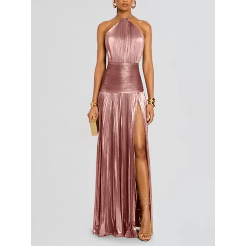 Luxurious Corset Party Dress Off Shoulder Slit Celebrity Evening Gown 2