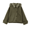 Modern Hooded Trench Coat Short Lapel Single Breasted Autumn Jacket 7