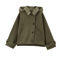 Modern Hooded Trench Coat Short Lapel Single Breasted Autumn Jacket 7