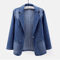 Slim Fit Women Denim Jacket Casual Spring Autumn Outerwear 1