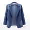 Slim Fit Women Denim Jacket Casual Spring Autumn Outerwear 0