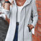 Comfort Fit Oversized Hooded Jacket Loose Casual All Season Outerwear 1
